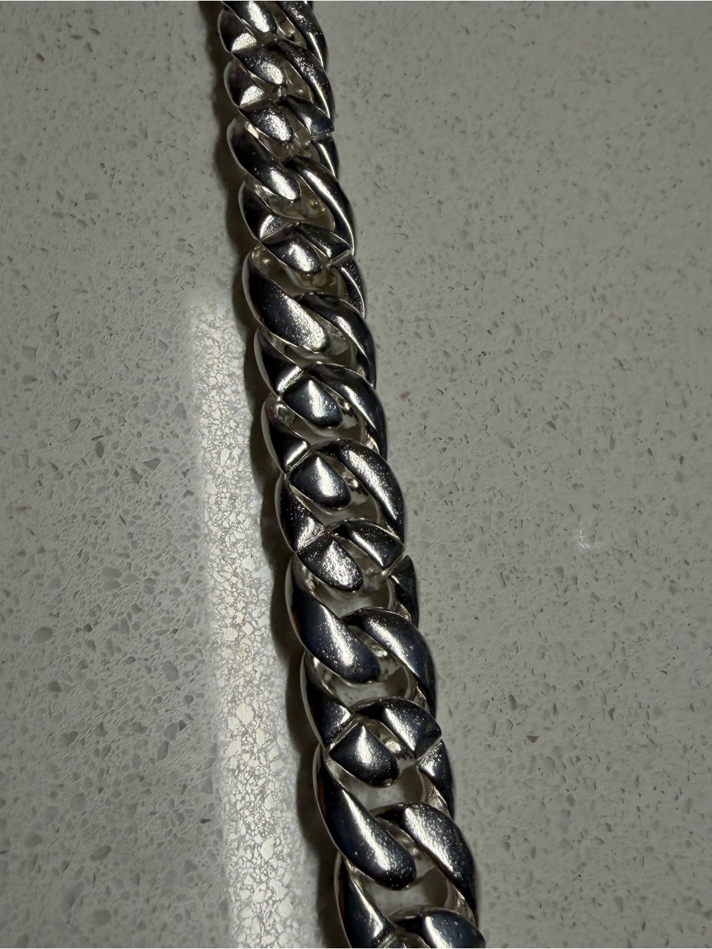 925 Sterling Silver Cuban Link Bracelet 8.75” 15mm Heavy Men’s Box Clasp - Picture 10 of 12